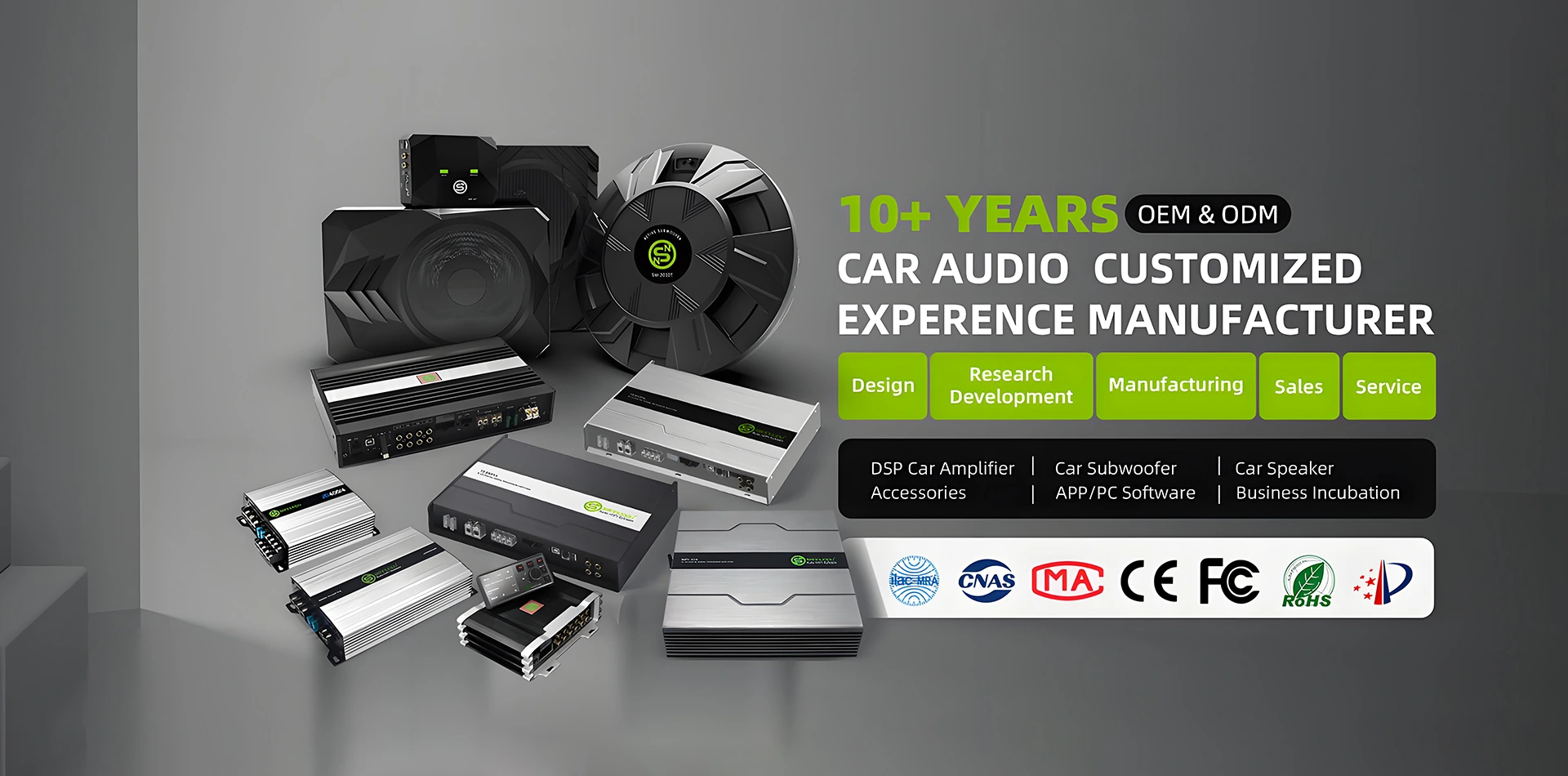 Fabbrica di attrezzature per test audio auto