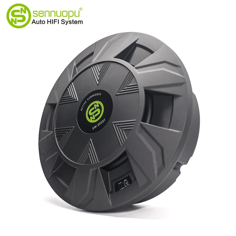 Subwoofer a ruota di scorta attivo da 10 pollici