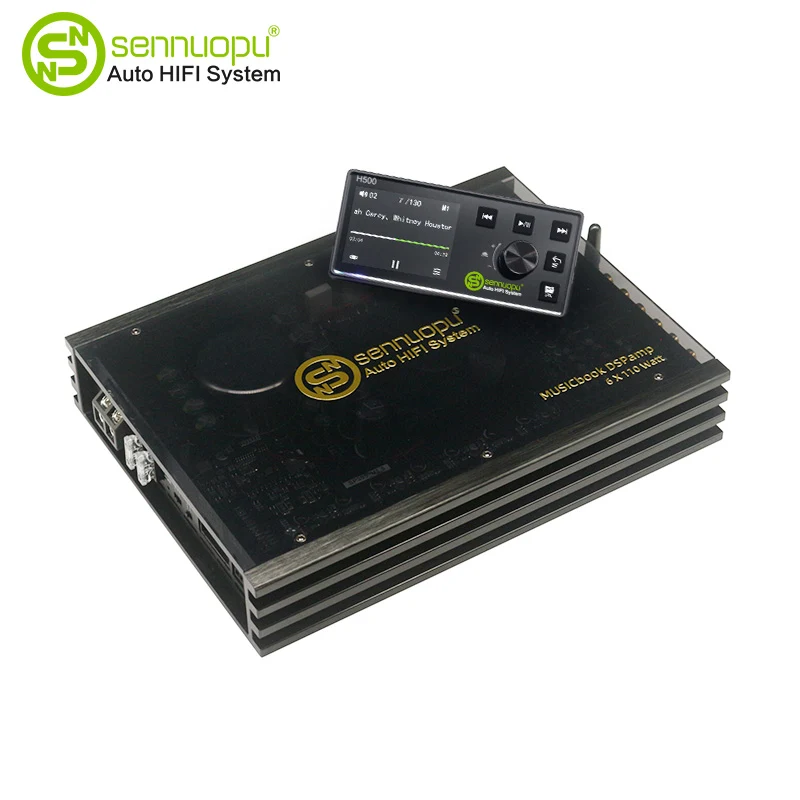 AMPLIFICATORE DSP CAR 6*110 W 31 Equalizzatore a banda