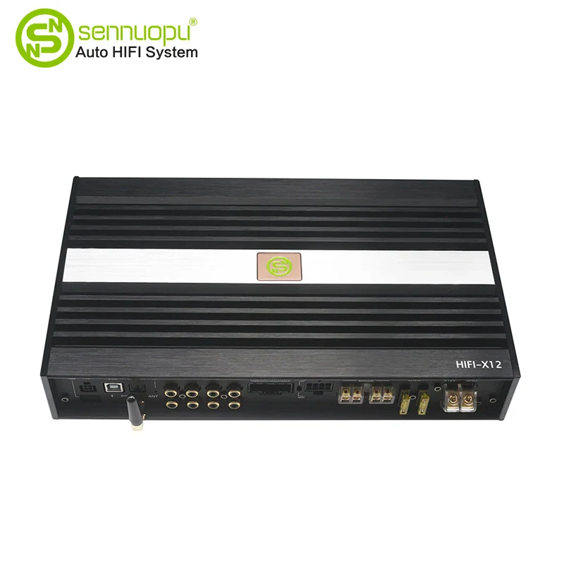 AMPIFICATORE DSP CAR 8 CH AMP con processore di segnale digitale da 10 ch