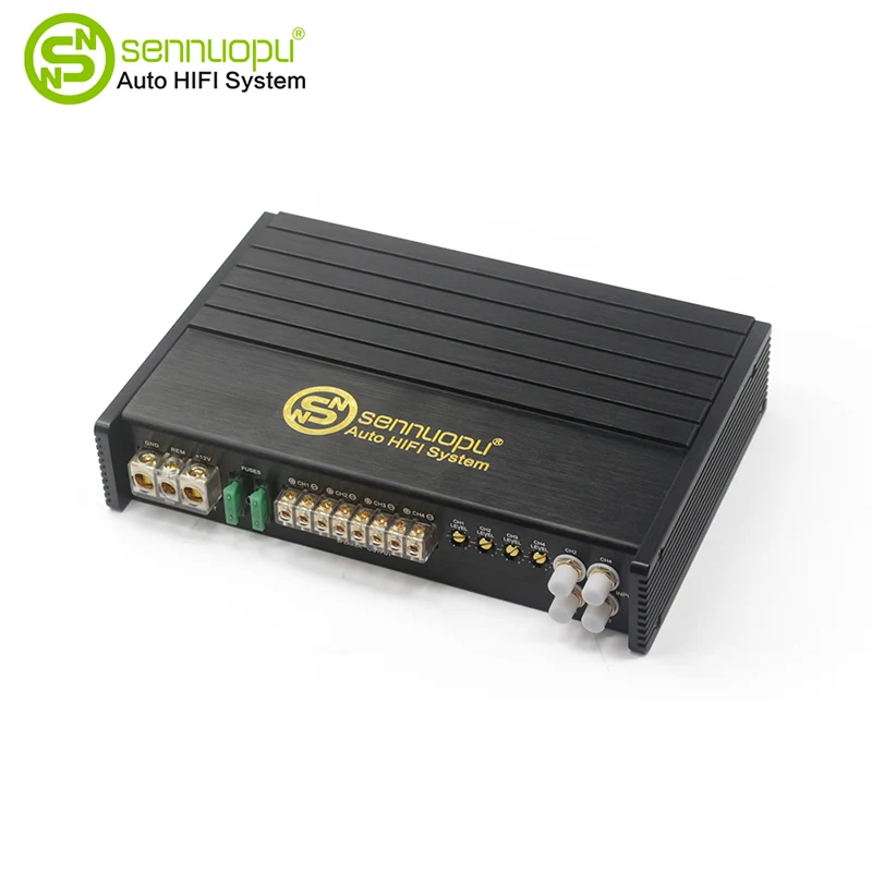 Classe AB Power Boost Amplificatore audio auto da 4 menti
