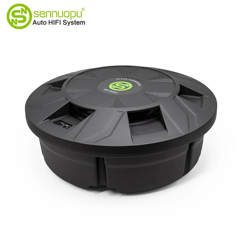 Audio di auto a basso profondo con amplificatore integrato